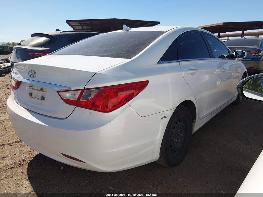 Vin: 5npeb4ac7bh020624, lot: 46592512, hyundai sonata gls 20114
