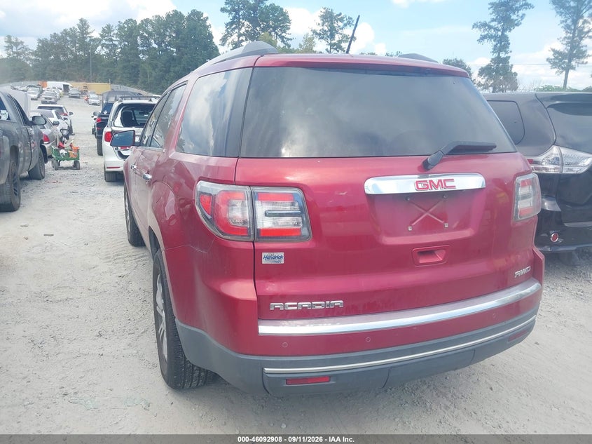 Vin: 1gkkvrkd4ej301178, lot: 46592515, gmc acadia slt-1 20143