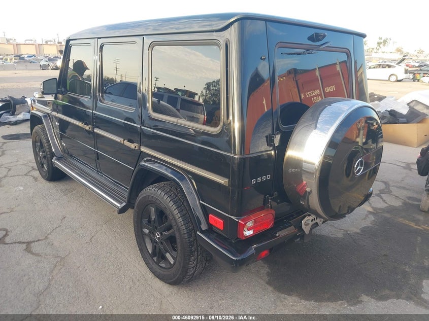 Vin: wdcyc3hf8dx211877, lot: 46592522, mercedes-benz g 550 4matic 20133