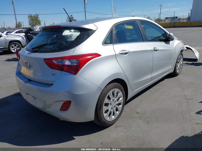 Vin: kmhd35lh9hu383847, lot: 46592540, hyundai elantra gt 20174
