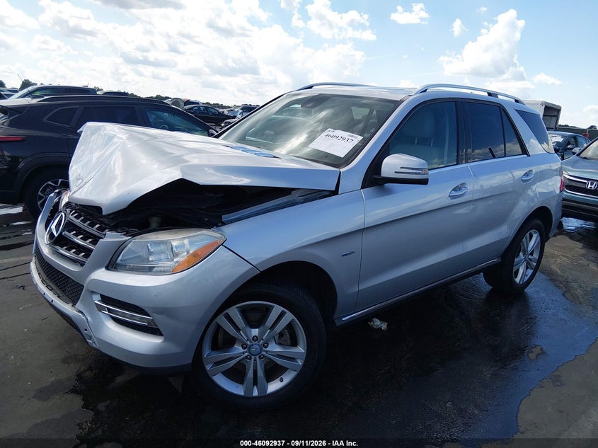 Vin: 4jgda5hb0ca004416, lot: 46592545, mercedes-benz ml 350 4matic 20122