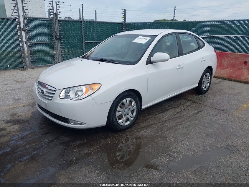 Vin: kmhdu4adxau964805, lot: 46592549, hyundai elantra gls 20102