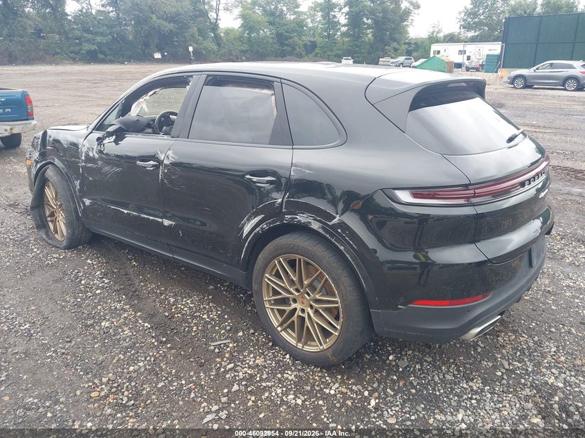 Vin: wp1aa2ay4sda05357, lot: 46592561, porsche cayenne 20253
