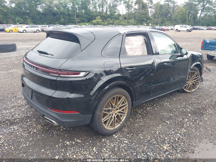Vin: wp1aa2ay4sda05357, lot: 46592561, porsche cayenne 20254