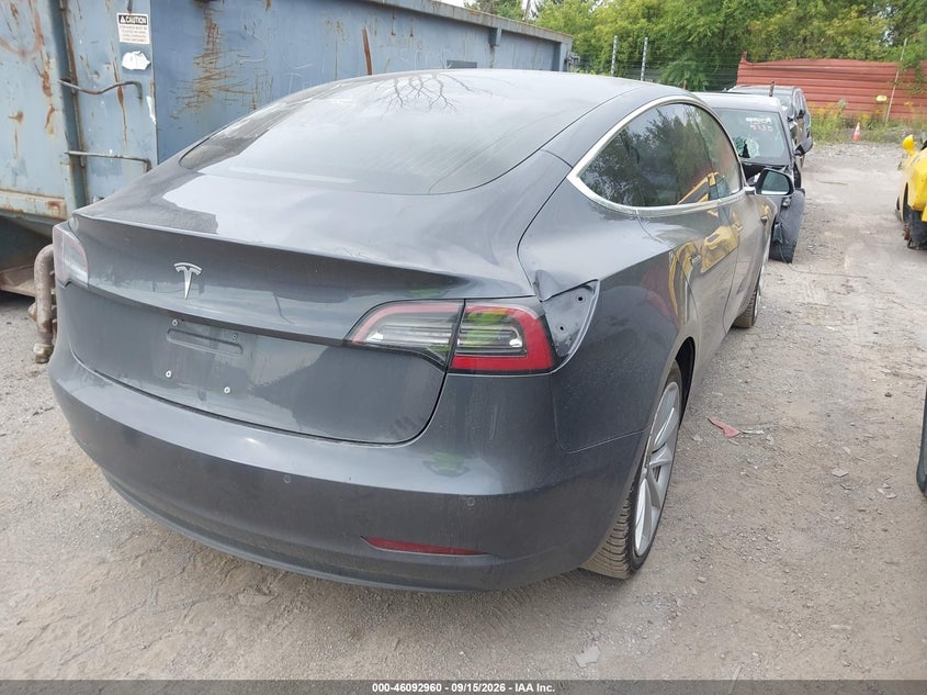 Vin: 5yj3e1ea9jf059363, lot: 46592567, tesla model 3 long range/mid range 20184