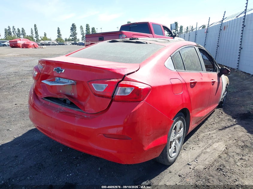 Vin: 1g1bc5sm8j7212000, lot: 46592583, chevrolet cruze ls auto 20184