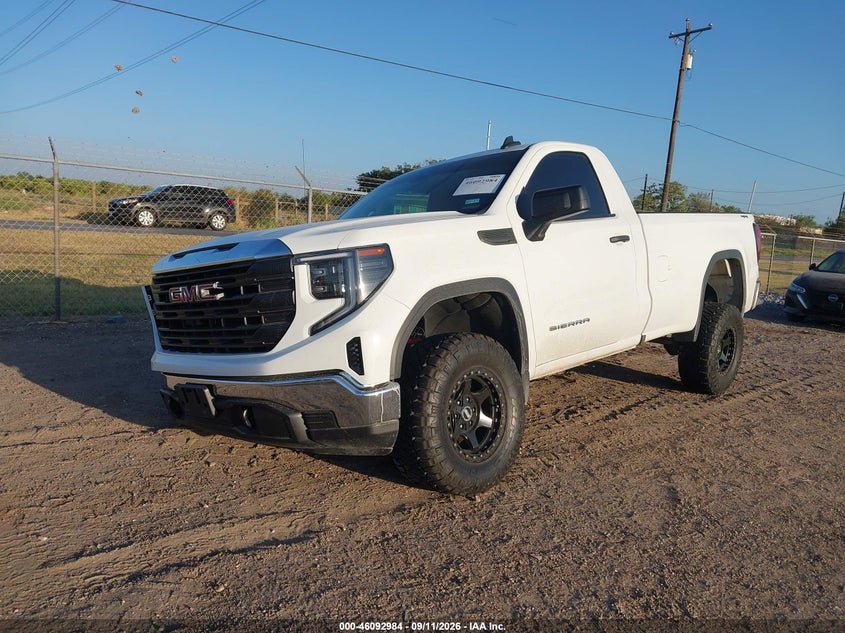 Vin: 3gtnuaed1sg233671, lot: 46592591, gmc sierra 1500 4wd  long box pro 20252