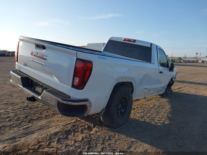 Vin: 3gtnuaed1sg233671, lot: 46592591, gmc sierra 1500 4wd  long box pro 20254