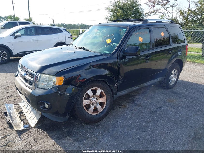 Vin: 1fmcu0eg7ckc76705, lot: 46592596, ford escape limited 20122