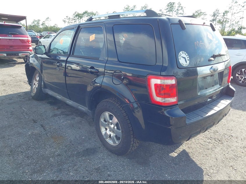 Vin: 1fmcu0eg7ckc76705, lot: 46592596, ford escape limited 20123
