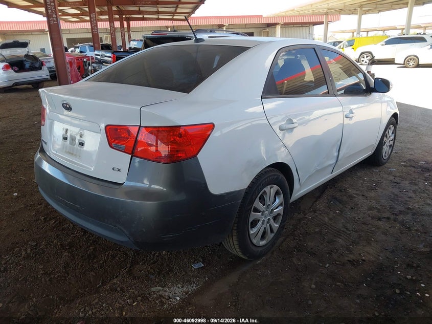 Vin: knafu4a23a5164303, lot: 46592605, kia forte ex 20104