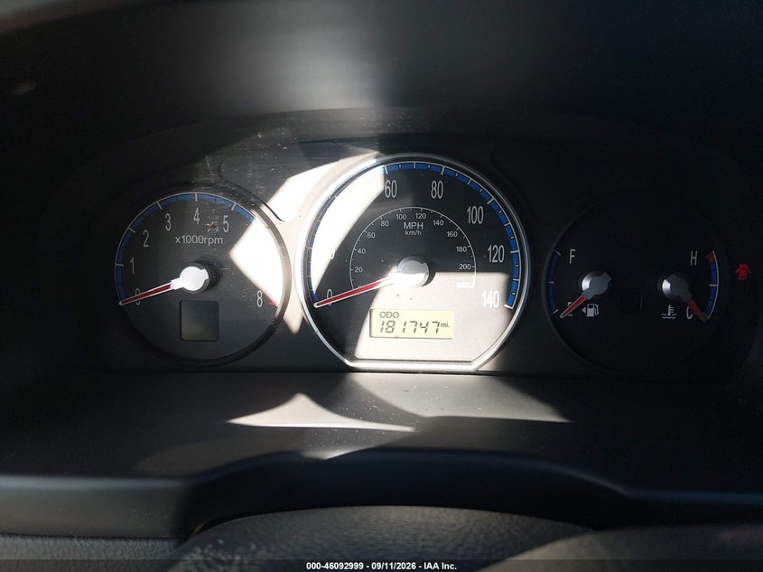 2008 HYUNDAI SANTA FE auction photo 7