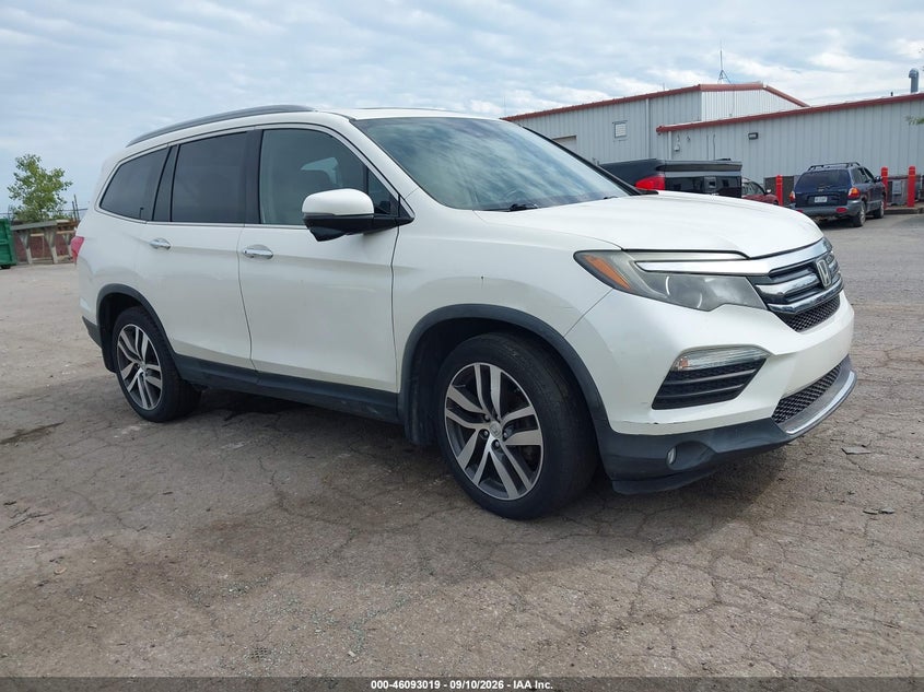 Vin: 5fnyf6h94gb025485, lot: 46592626, honda pilot touring 2016 img_1