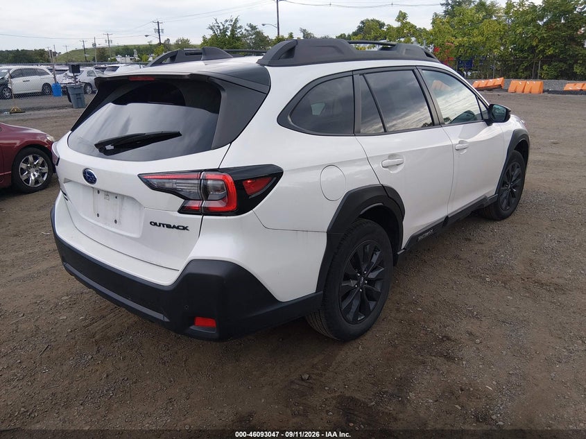 Vin: 4s4btalc8r3176863, lot: 46592654, subaru outback onyx edition 20244
