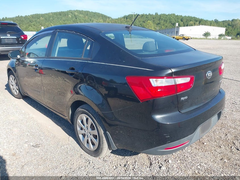 Vin: knadn4a35f6444044, lot: 46592658, kia rio ex 20153