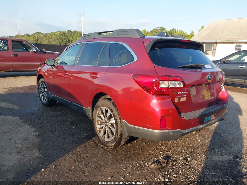 Vin: 4s4bsanc1h3279492, lot: 46592670, subaru outback 2.5i limited 20173