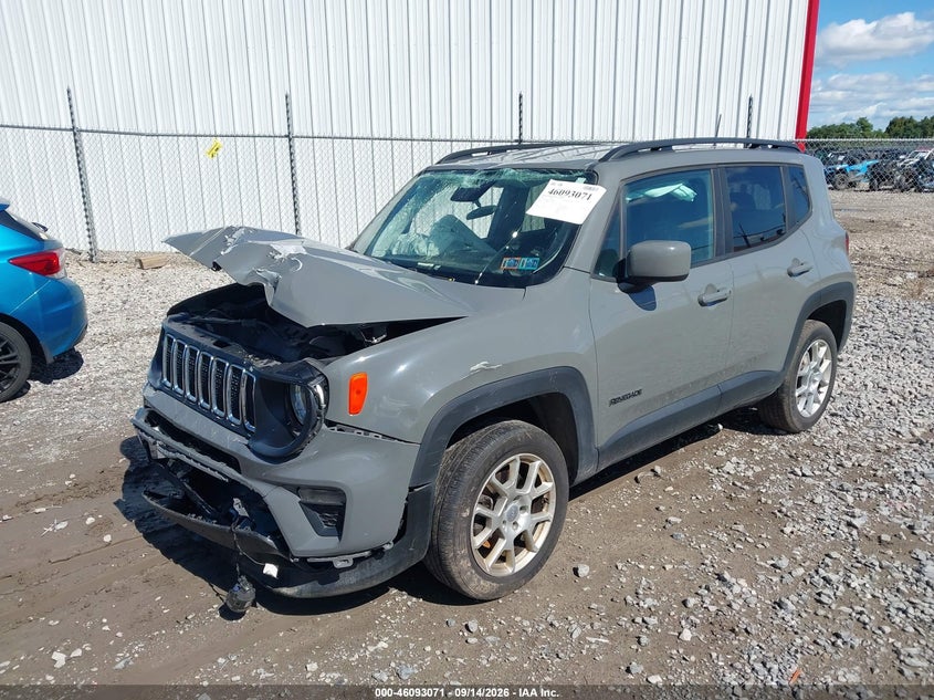 2020 Jeep Renegade, Удар спереди, IAAI, VIN ZACNJBBB4LPL89900 — фото 2