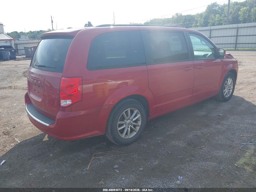 Vin: 2c4rdgcg0dr676375, lot: 46592679, dodge grand caravan sxt 20134