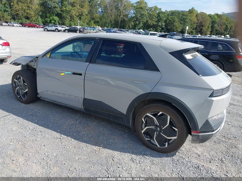 Vin: km8kmdaf6pu160325, lot: 46592693, hyundai ioniq 5 se 20233