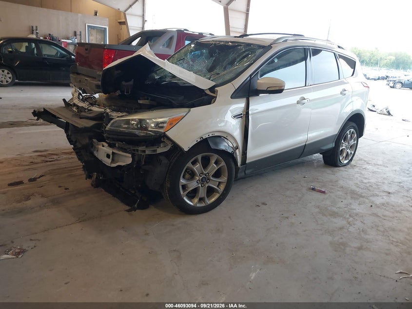 Vin: 1fmcu9j97eue33281, lot: 46592701, ford escape titanium 20142
