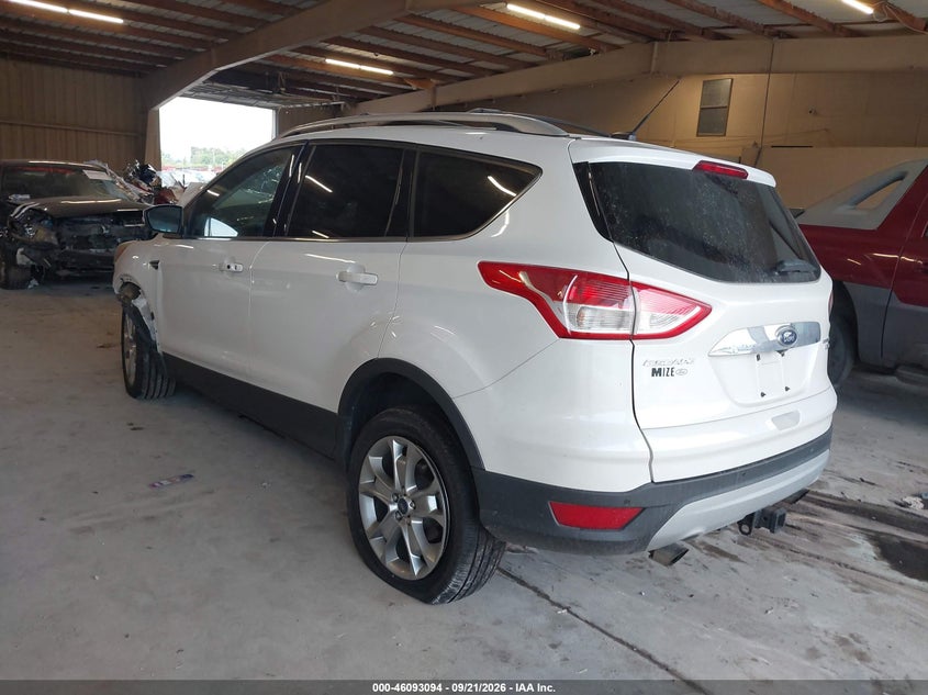 Vin: 1fmcu9j97eue33281, lot: 46592701, ford escape titanium 20143