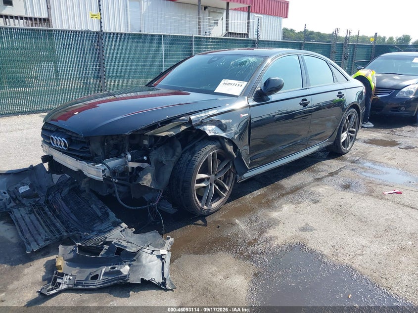 Vin: wauhgafc8gn055330, lot: 46592721, audi a6 3.0t premium plus 20162