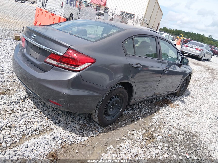 Vin: 19xfb2f5xfe286796, lot: 46592737, honda civic lx 20154