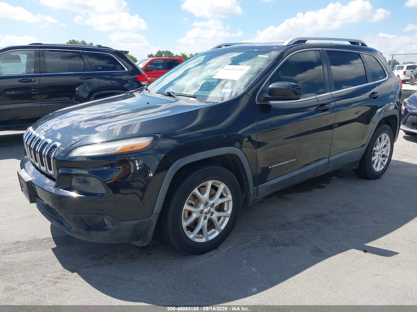 Vin: 1c4pjlcb6fw690529, lot: 46592762, jeep cherokee latitude 20152