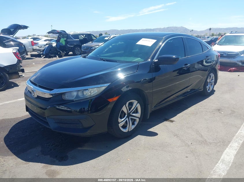 Vin: 2hgfc2f52hh531399, lot: 46592764, honda civic lx 20172