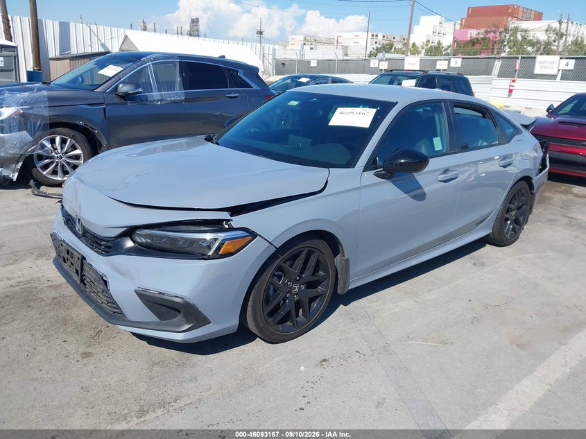 Vin: 2hgfe2f57rh584756, lot: 46592774, honda civic sport 20242