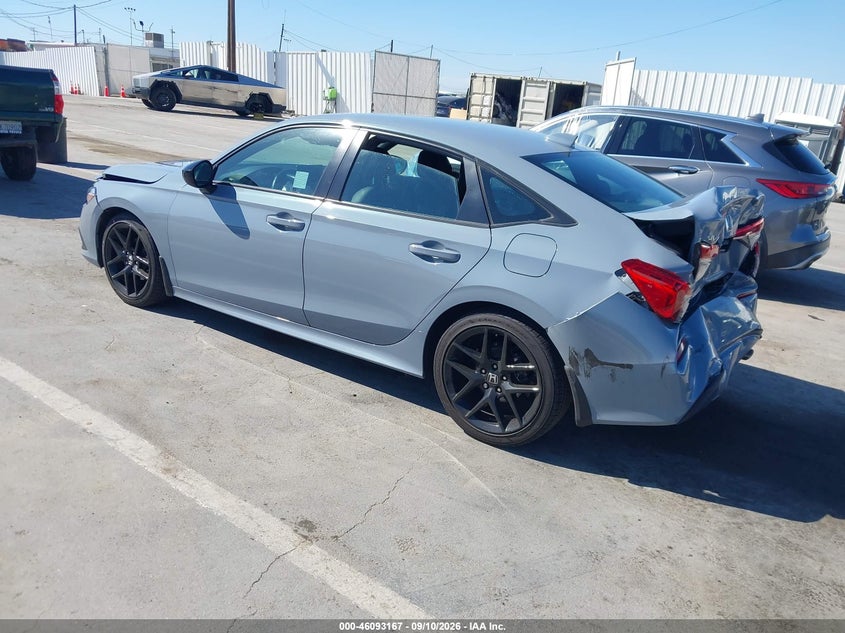 Vin: 2hgfe2f57rh584756, lot: 46592774, honda civic sport 20243