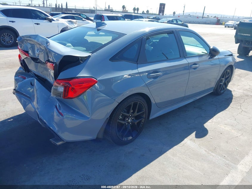 Vin: 2hgfe2f57rh584756, lot: 46592774, honda civic sport 20244