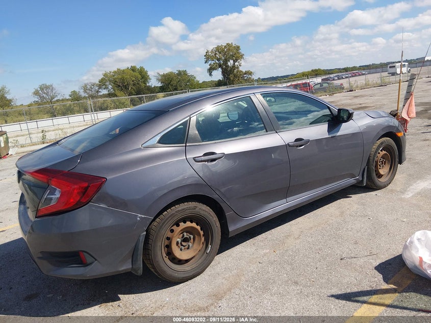 Vin: 2hgfc2f57hh524304, lot: 46592809, honda civic lx 20174