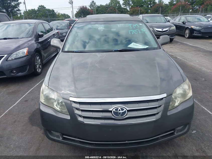 TOYOTA AVALON 2007 VIN 4T1BK36B87U170215