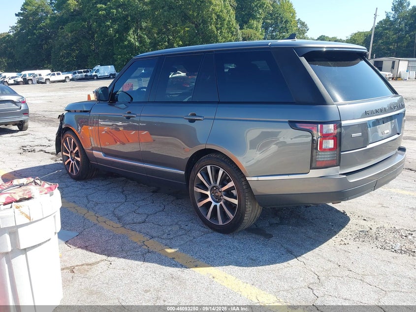 Vin: salgs2efxga264423, lot: 46592857, land rover range rover 5.0l v8 supercharged 20163