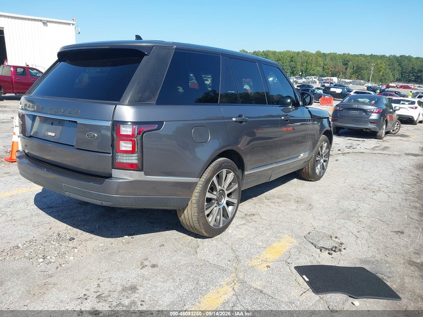 Vin: salgs2efxga264423, lot: 46592857, land rover range rover 5.0l v8 supercharged 20164
