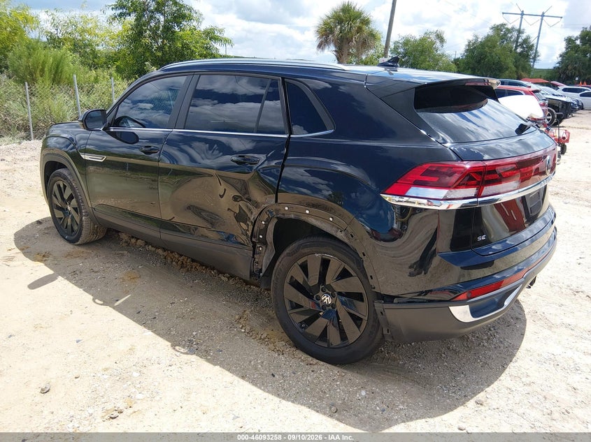 Vin: 1v2je2ca4sc204113, lot: 46592865, volkswagen atlas cross sport 2.0t se w/technology 20253
