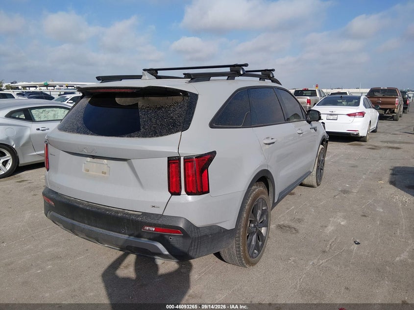 Vin: 5xyrkdlfxpg232215, lot: 46592872, kia sorento x-line sx prestige 20234