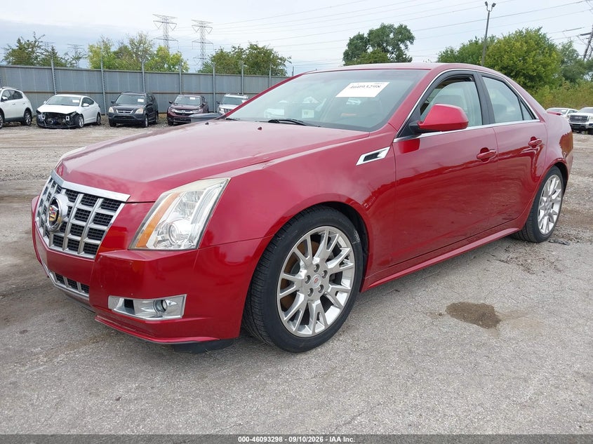 CADILLAC CTS 2013 VIN 1G6DK5E3XD0117945