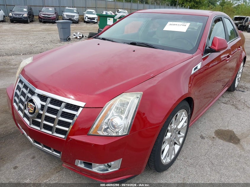 CADILLAC CTS 2013 VIN 1G6DK5E3XD0117945