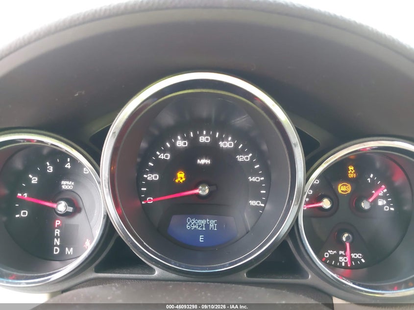 CADILLAC CTS 2013 VIN 1G6DK5E3XD0117945