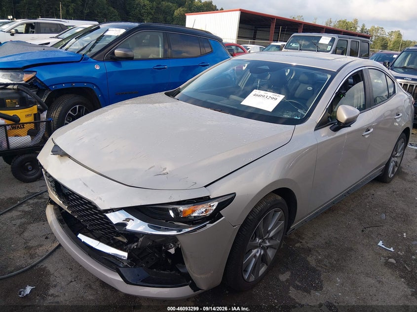 Vin: jm1bpaclxt1872040, lot: 46592906, mazda mazda3 2.5 s preferred 20262