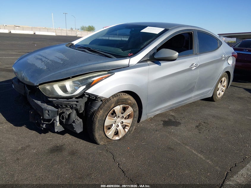 Vin: 5npdh4aexgh752846, lot: 46592911, hyundai elantra se 20162