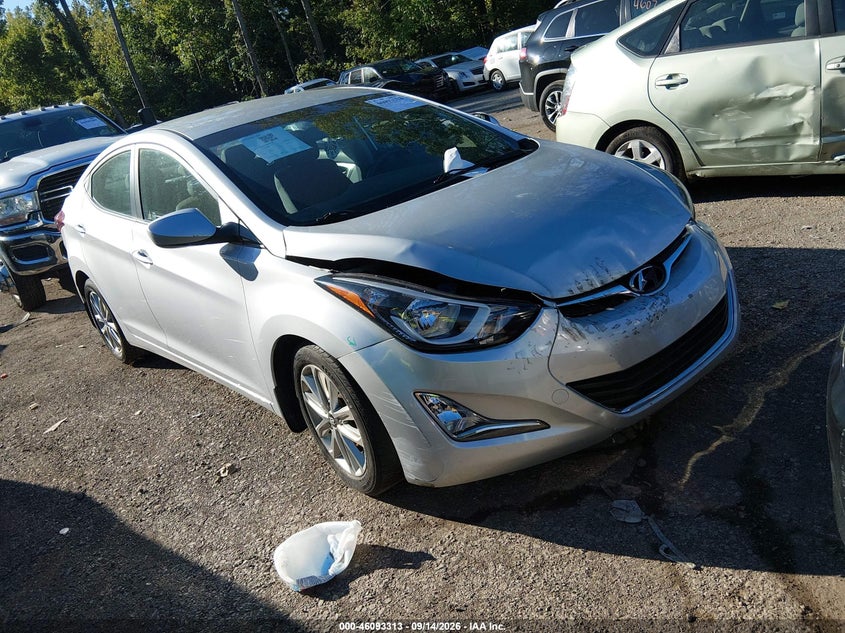 Vin: kmhdh4ae3fu414835, lot: 46592920, hyundai elantra se 2015 img_1