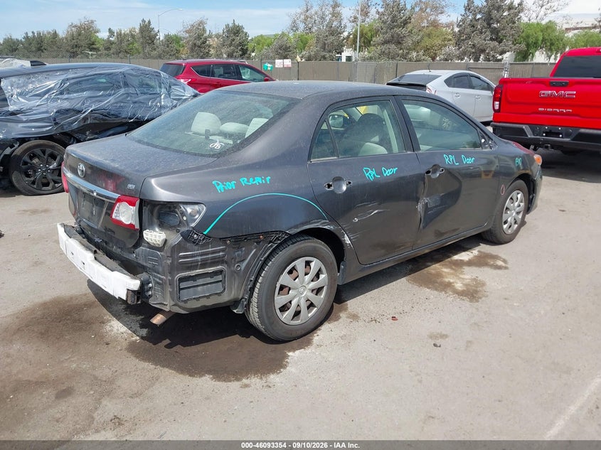 Vin: jtdbu4ee6bj103235, lot: 46592961, toyota corolla le 20114