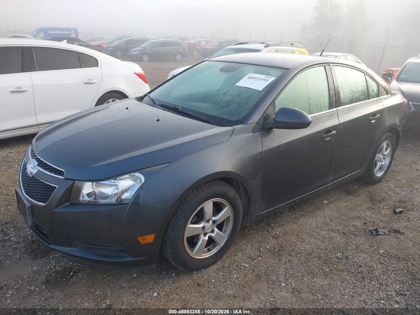 2013 Chevrolet Cruze 1Lt Auto, Обычный износ, IAAI, VIN 1G1PC5SBXD7216221 — фото 2