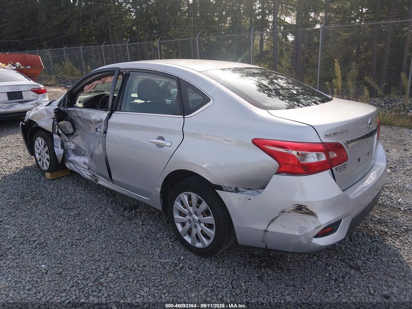 Vin: 3n1ab7ap5ky343949, lot: 46592971, nissan sentra s 20193