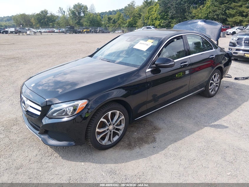 Vin: 55swf4kb7gu141494, lot: 46592989, mercedes-benz c 300 4matic 20162