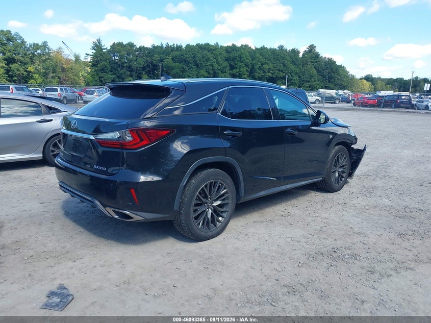 Vin: 2t2bzmca6gc049323, lot: 46592992, lexus rx 350 f sport 20164