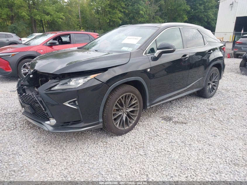 Vin: 2t2bzmca6gc049323, lot: 46592992, lexus rx 350 f sport 20162